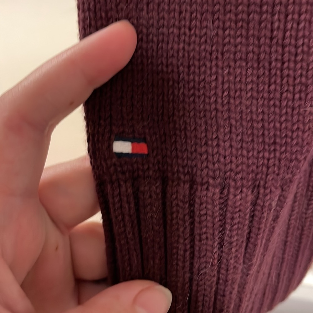 Men’s Tommy Hilfiger Quarter Zip Sweater - Picture 7 of 8